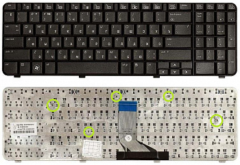 Клавиатура HP Compaq Presario CQ61, V108346ES1