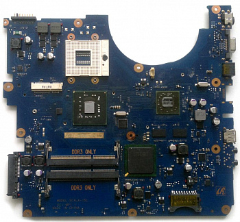 Нерабочая материнская плата для ноутбука Samsung RV508, SCALA-15L, BA41-01380A, BA92-07046A
