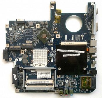 Нерабочая материнская плата для ноутбука Acer eMachines E730, ICW50, LA-3581 REV 1.0