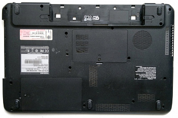 Нижняя часть корпуса (поддон) ноутбука Toshiba Satellite L655-18N, B0444201 B0444601 V000942650