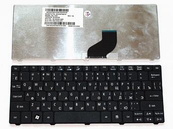 Клавиатура Acer Emachine eM350, NSK-AS40H, 9Z.N3K82.40H, PK130D34A05, черная