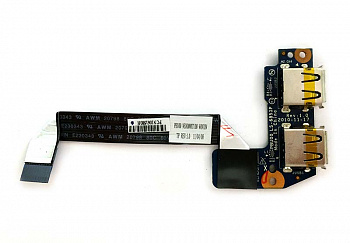 Разъем USB Toshiba NB550D, PBU00 LS-6853P со шлейфом NBX0000TU00 WINXIN