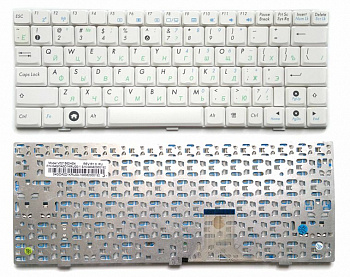Клавиатура Asus EEE PC 1000, V021562HS4, 04GOA0D1KRU00-1, белая