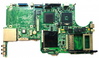 Нерабочая материнская плата для ноутбука Samsung R50, ATL02LA1121, REV 1A