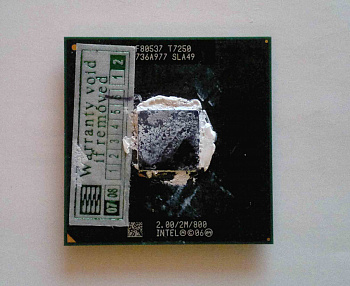Процессор SLA49 (Intel Core 2 Duo T7250)