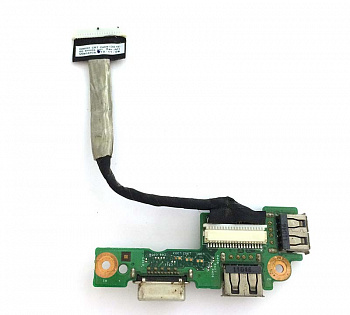 Плата расширения Dell Inspirion N5010, DG15 CRT BOARD 09698-1 49.4HH03.011