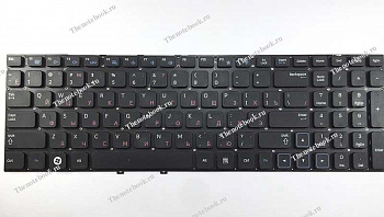 Клавиатура Samsung NP300V5A V127760AS, без рамки, черная (БУ)